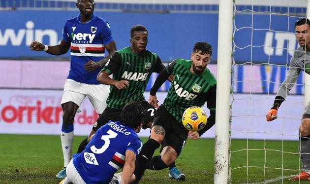 Сассуоло - Сампдория, Getty Images