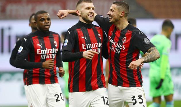 милан одержал победу над лацио, getty images