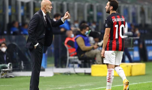 Стефано Пьоли (слева) и Хакан Чалханоглу, Getty Images