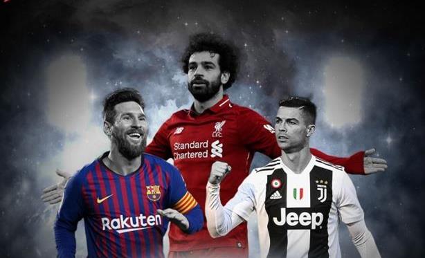 Лионель Месси, Криштиану Роналду, Мохамед Салах, Soccerladuma