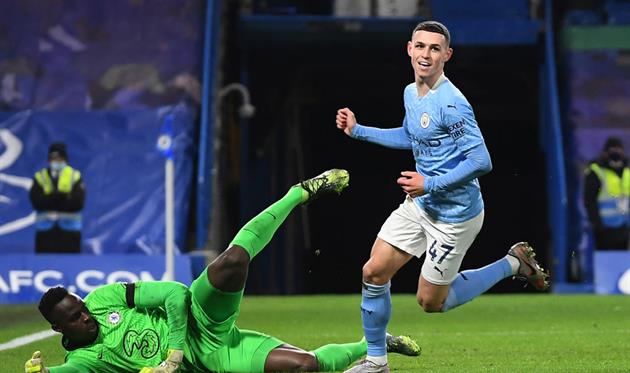 Фоден поразил ворота Менди, getty images