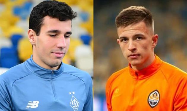 Руслан Нещерет и Анатолий Трубин, фото ФК Динамо и ФК Шахтер