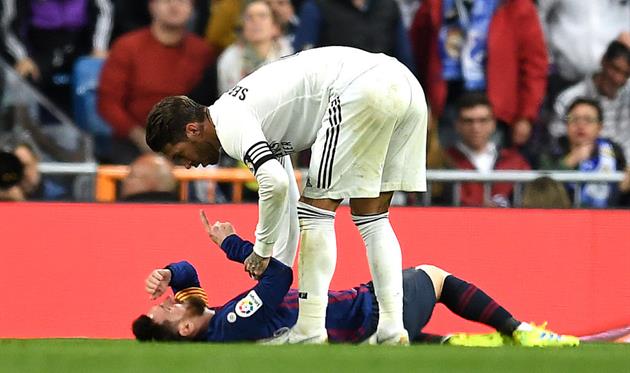 Серхио Рамос и Лионель Месси, Getty Images