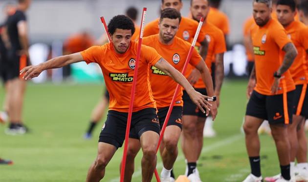 Футболисты Шахтера, фото ФК Шахтер Донецк