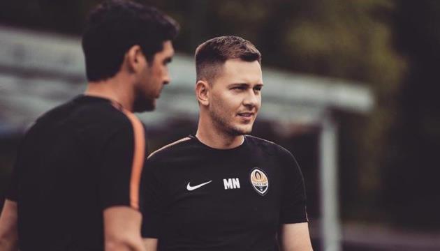 Макс Нагорский рядом с Паулу Фонсекой, фото Шахтер