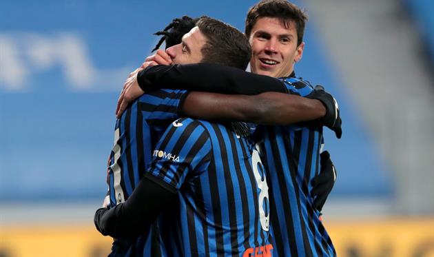 Радость игроков Аталанті, getty images