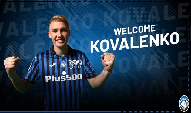 Виктор Коваленко, фото ФК Аталанта