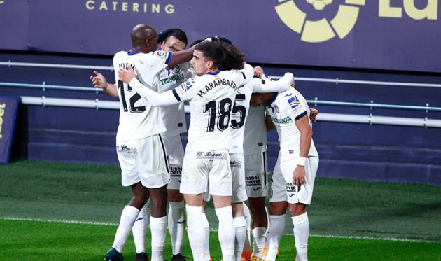 Радость игроков Хетафе, getty images