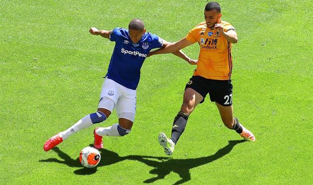 Матч Вулверхэмптон - Эвертон, Getty Images