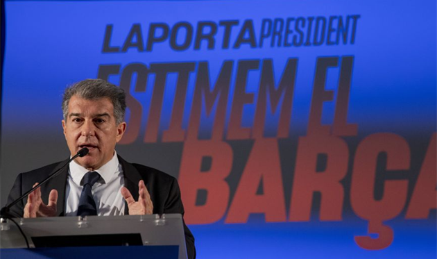 Жоан Лапорта, фото AS