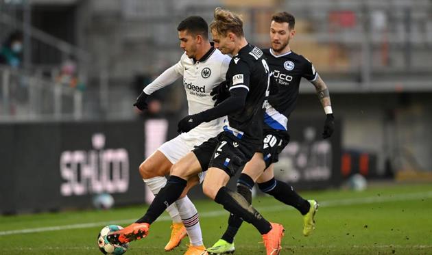 Матч Арминия - Айнтрахт, Getty Images