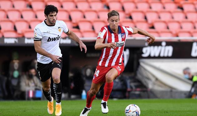 Матч Валенсия - Атлетико, Getty Images