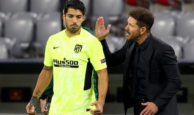 Луис Суарес (слева) и Диего Симеоне, Getty Images