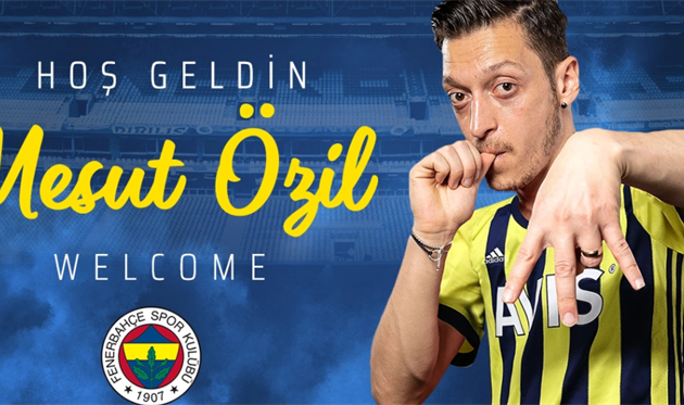Месут Озил, fenerbahce.org