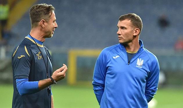 Андреа Мальдера и Андрей Шевченко, @FFUKRAINE