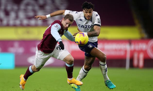 Бернли - Астон Вилла, фото getty images