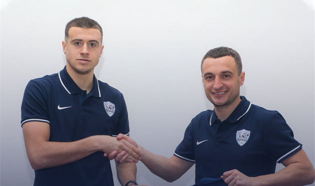 Даниил Карась, фото ФК Минай