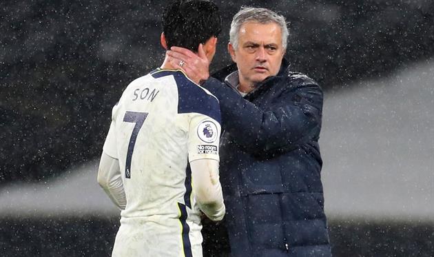 Сон Хын Мин и Жозе Моуриньо, Getty Images