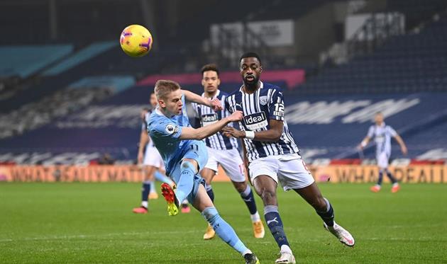 Александр Зинченко в матче против Вест Бромвича, Getty Images