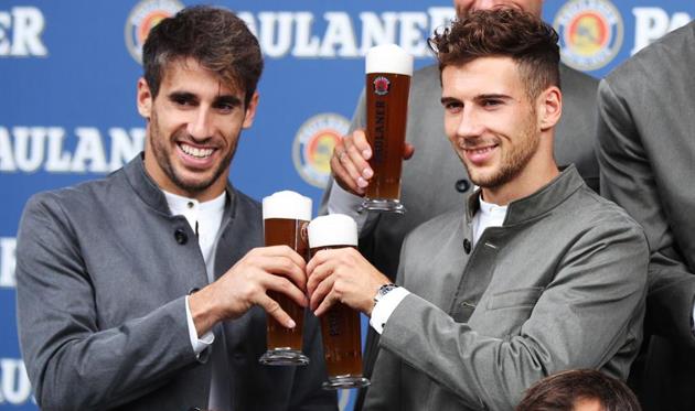 Хави Мартинес и Леон Горецка, Getty Images