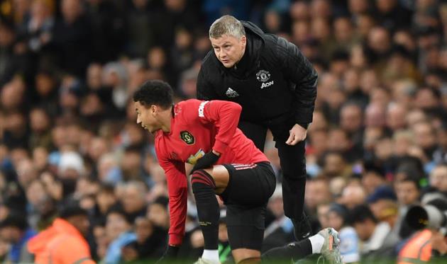Джесси Лингард и Оле-Гуннар Солскьяер, Getty Images