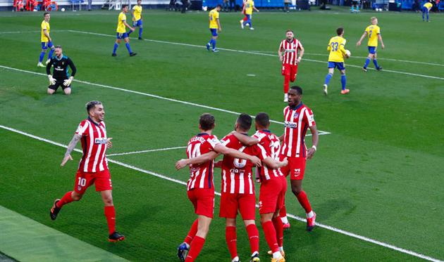 Атлетико - Кадис, getty images
