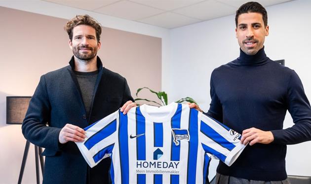 Сами Хедира (справа), Герта