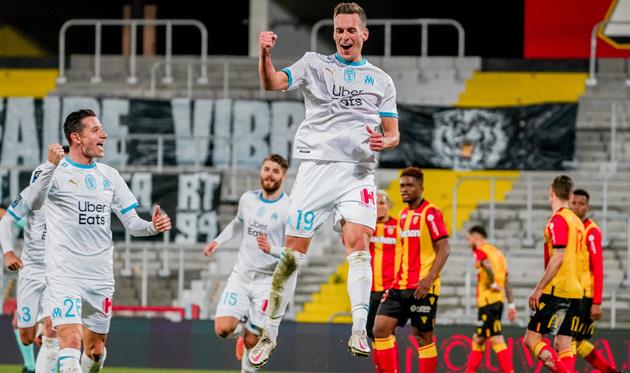 Аркадиуш Милик (№19), фото ФК Марсель