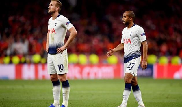 Харри Кейн и Лукас Моура (справа), Getty Images