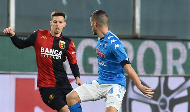 Дженоа - Наполи, фото getty images