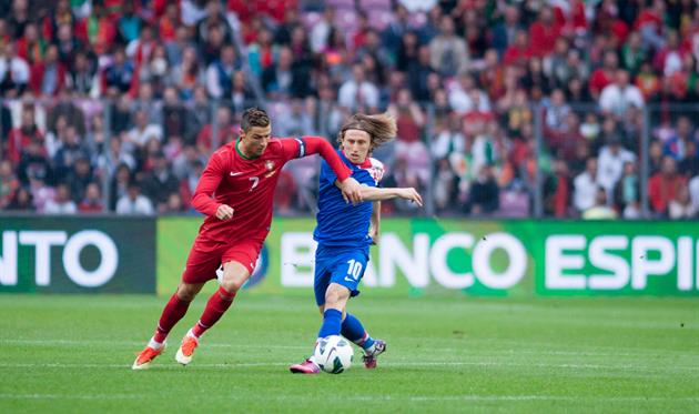 Криштиану Роналду и Лука Модрич