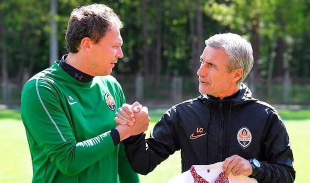 Андрей Пятов и Луиш Каштру, ФК Шахтер