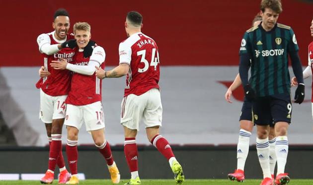 Арсенал - Лидс, фото getty images