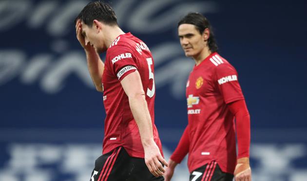 Кавани и Магуайр, getty images