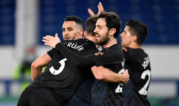 Радость игроков Манчестер Сити, getty images