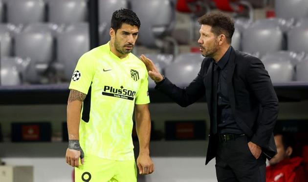 Луис Суарес (слева) и Диего Симеоне, Getty Images