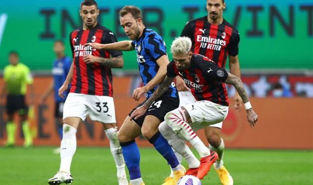 Милан — Интер, getty images