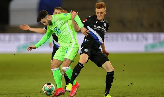 Матч Арминия - Вольфсбург, Getty Images