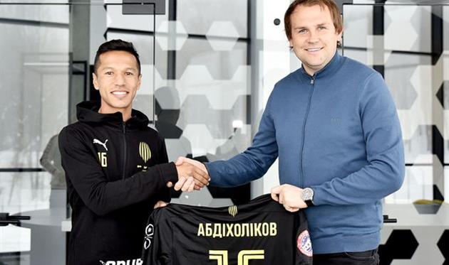 Бобир Абдихоликов, фото ФК Рух Львов