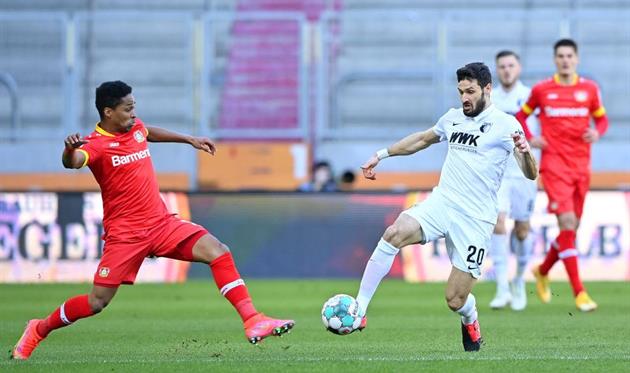 Матч Аугсбург - Байер, Getty Images