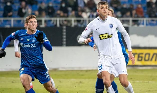 Илья Забарный (слева), ФК Десна