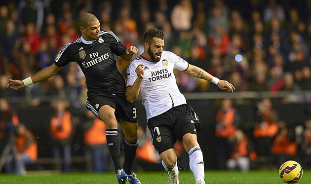 Пепе против Негредо, getty images