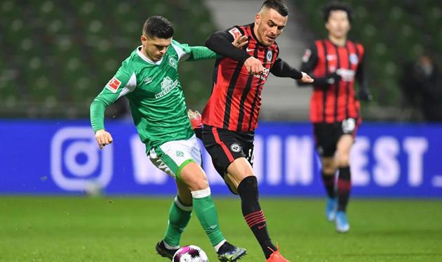 Матч Вердер - Айнтрахт, getty images