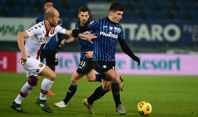 Руслан Малиновский в матче против Дженоа, Getty Images