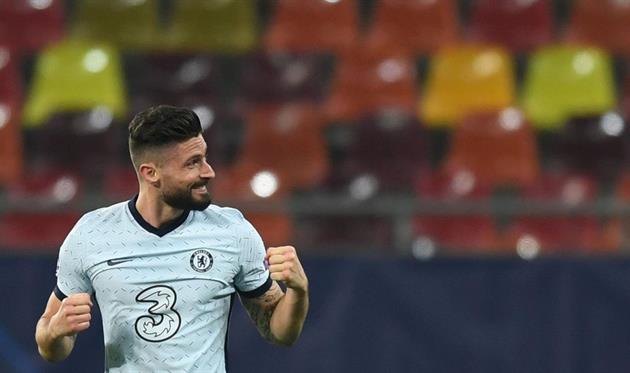 Жиру возглавит атаку Челси в матче против Манчестер Юнайтед