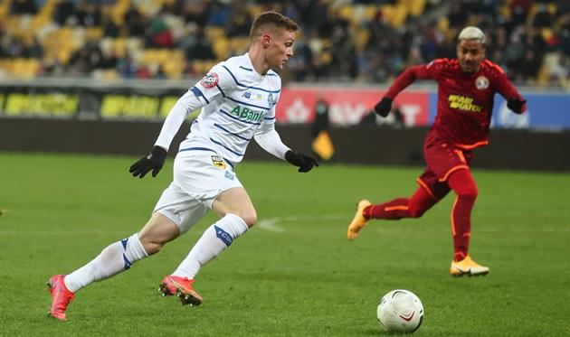 Виктор Цыганков - автор забитого пенальти, ФК Динамо