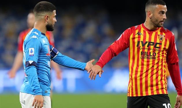 Братья Инсинье в матче Наполи — Беневенто, Getty Images