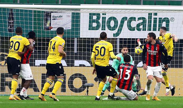 Милан - Удинезе, Getty Images