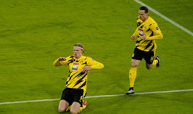 Эрлинг Холанд (слева), Getty Images