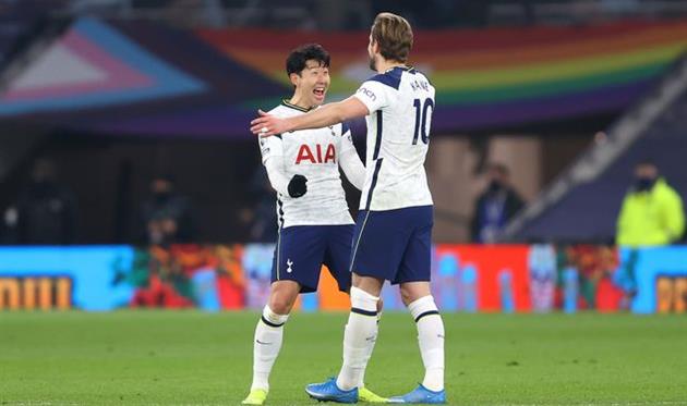 Сон Хын Мин (слева) и Харри Кейн, Getty Images
